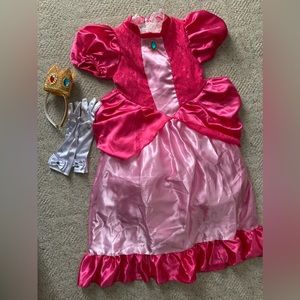 Princess Peach Costume (size 9-12 girls)